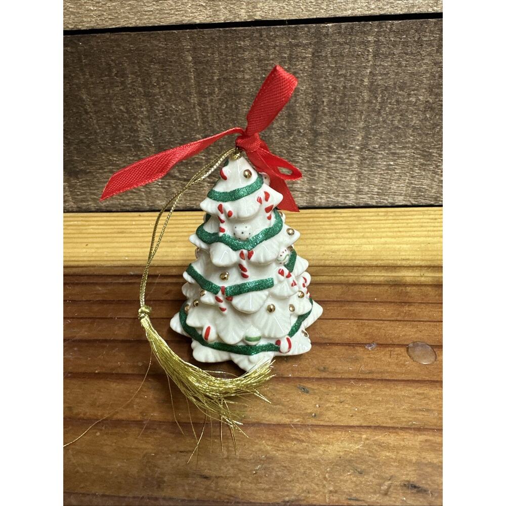 Lenox Christmas Ornament Candy Cane Christmas Tree Ornament - Picture 3 of 5